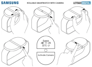 Умные часы Samsung с выдвижным дисплеем в разработке