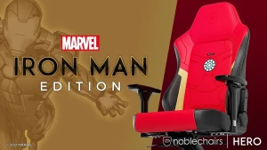 Игровое кресло noblechairs HERO Iron Man Edition