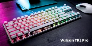 Выпущена белая клавиатура ROCCAT Vulcan TKL Pro Arctic White
