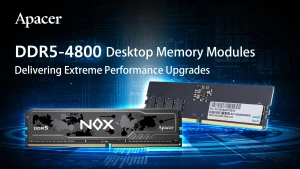 Apacer анонсирует серию модулей памяти NOX DDR5