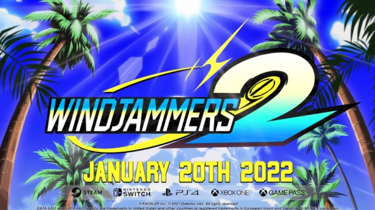 Аркадная игра WindJammers 2 выйдет в январе 2022 года - MegaObzor