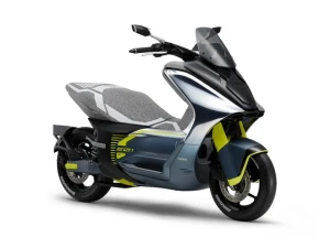 Концепты электрических скутеров Yamaha E01 и E02