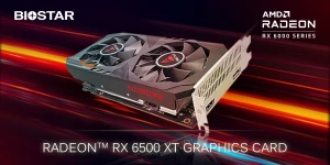 Biostar выпускает видеокарту Radeon RX 6500 XT