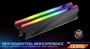 GIGABYTE представила комплект оперативной памяти AORUS DDR5 6000 МГц 32 ГБ RGB
