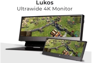 Сверхширокий портативный 4K-монитор Lukos