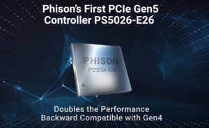 Phison готовит к выпуску новый SSD-контроллер PS5026-E26