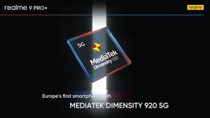 Realme 9 Pro+ станет первым в Европе телефоном Dimensity 920