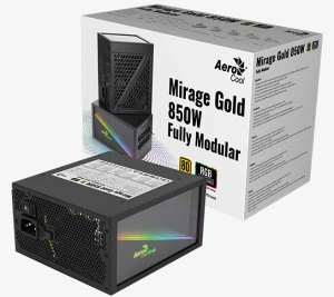 AeroCool выпустил блок питания серии Mirage Gold