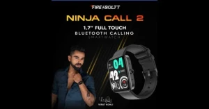 Представлены бюджетные часы Fire-Bolt Ninja Call 2