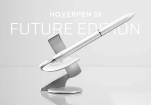 Дизайнерская перьевая ручка Hoverpen 3.0 с магнитной подставкой, бросающей вызов гравитации