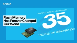 KIOXIA отмечает 35-летие с момента изобретения флэш-памяти NAND