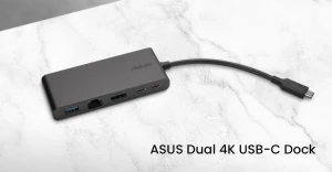 ASUS представила док-станцию ​​Dual 4K USB-C Dock