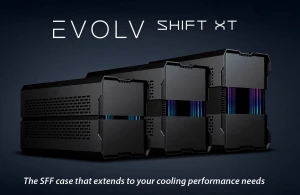 Phanteks выпустила новый корпус Evolv Shift XT вместе с блоками питания Revolt SFX