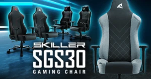Sharkoon выпускает обновленное игровое кресло SKILLER SGS30