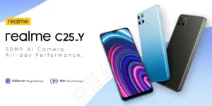 Представлен бюджетный смартфон Realme C25_Y