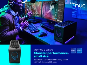 Intel анонсировала высокопроизводительную платформу Intel NUC 12 Extreme