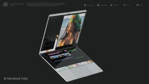 Концепт MacBook Folio показывает, как будет выглядеть портативный Mac со складным форм-фактором