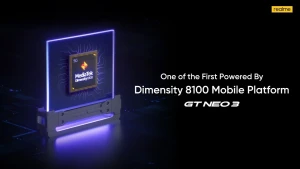 Realme GT Neo3 станет одним из первых смартфонов на базе Dimensity 8100
