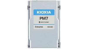 Kioxia представляет твердотельный накопитель PM7 2-го поколения PM7 SAS