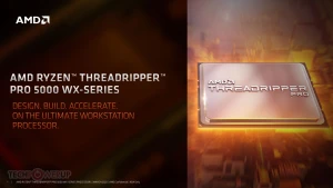AMD представил профессиональный процессор Zen 3 Threadripper