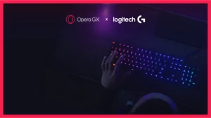 Logitech G LIGHTSYNC RGB интегрирована в браузер Opera GX