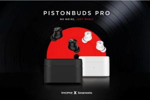 1MORE выпустила беспроводные наушники PistonBuds Pro с технологией QuietMax ANC