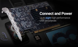 Sonnet представила 8-портовую карту адаптера USB-C PCIe 3.0 со скоростью 10 Гбит/с