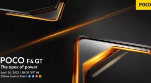 Смартфон Xiaomi Poco F4 GT покажут 26 апреля