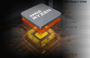 AMD Ryzen 7 5700X отличается от Intel Core i5-12600K более низким энергопотреблением