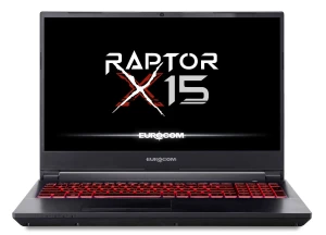 Eurocom представил игровой ноутбук Raptor X15 с процессором Core i9-12900K