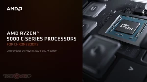 AMD анонсировала процессоры Ryzen 5000C «Zen 3» для Chromebook