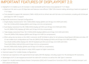 Первые устройства VESA DisplayPort 2.0 прошли сертификацию DisplayPort UHBR