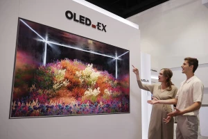Новую телевизионную панель LG OLED.EX показали на выставке SID 2022