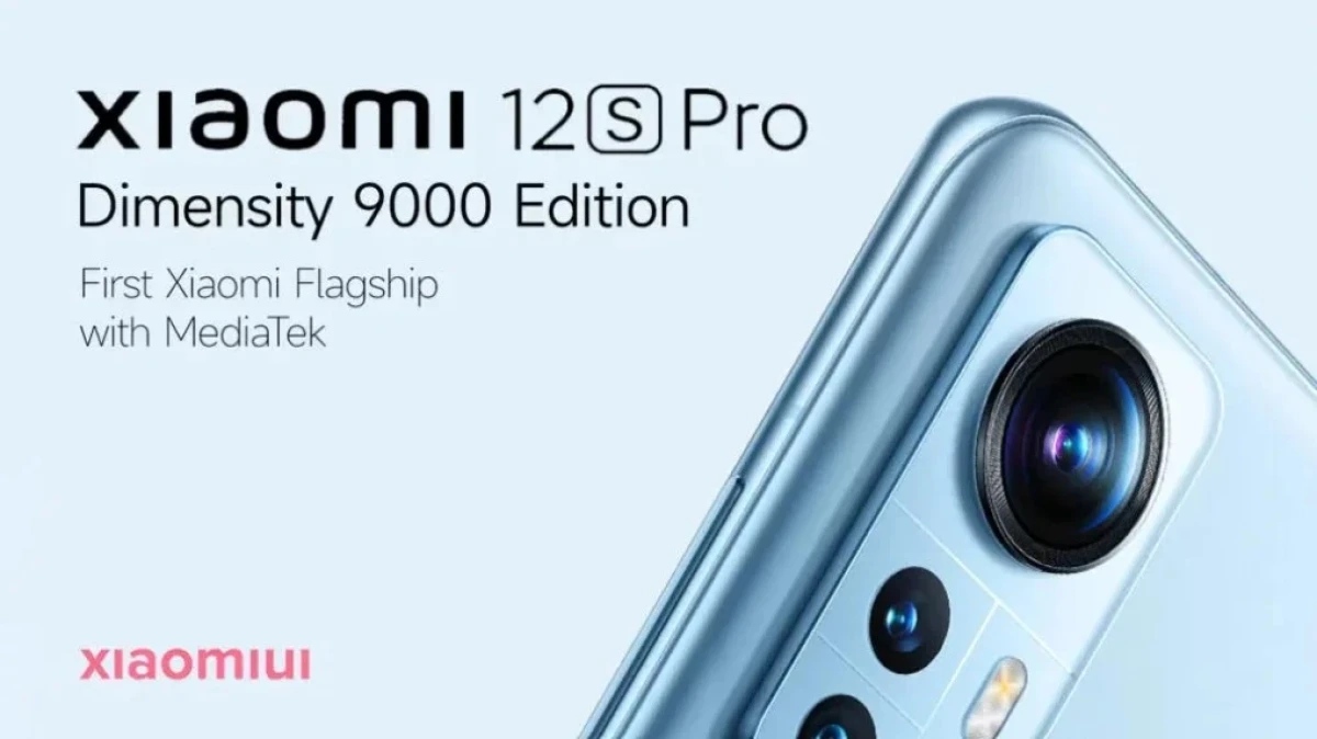 Xiaomi 12S Pro с процессором Dimensity 9000 SoC находится в разработке -  MegaObzor