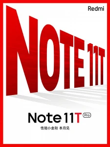 Redmi Note 11T Pro получит 512 ГБ флеш-памяти в топовой версии