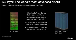 Micron представил 232-слойную флэш-память NAND