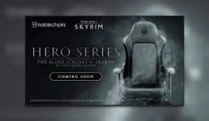 Noblechairs выпускает игровое кресло Skyrim 10th Anniversary Edition