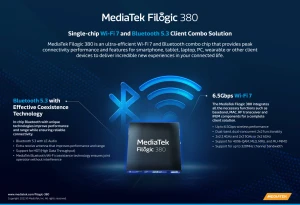 MediaTek объявила о первых в мире полноценных платформах Wi-Fi 7