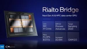 Intel анонсировала процессор Rialto Bridge для ускоренного искусственного интеллекта
