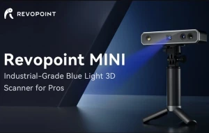 Представлен профессиональный 3D-сканер Bluelight Revopoint Mini