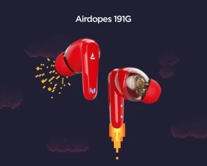 Представлены игровые наушники BoAt Airdopes 191G TWS