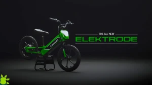 Kawasaki выпустила электрический беговел Elektrode