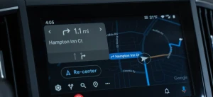 Google Maps на Android Auto работают неправильно