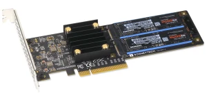 Компания Sonnet демонстрирует низкопрофильную карту PCIe Sonnet M.2 2x4