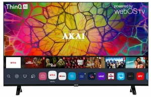 Akai представила новую линейку смарт-телевизоров на базе WebOS