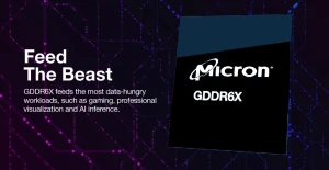 Micron представила невероятно быструю память GDDR6X