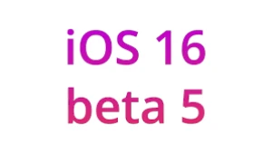 Apple выпустила пятые бета-версии iOS 16 и iPadOS 16