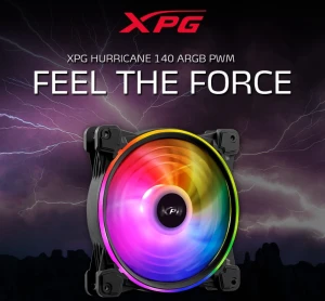 XPG представила новые ARGB вентиляторы HURRICANE