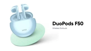 Беспроводные наушники Mivi DuoPods F50 предлагают до 50 часов воспроизведения аудио