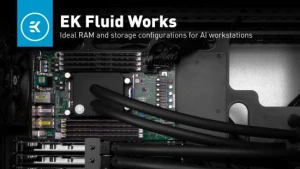 EK Fluid Works Compute Series X7000-RM - GPU-сервер с жидкостным охлаждением